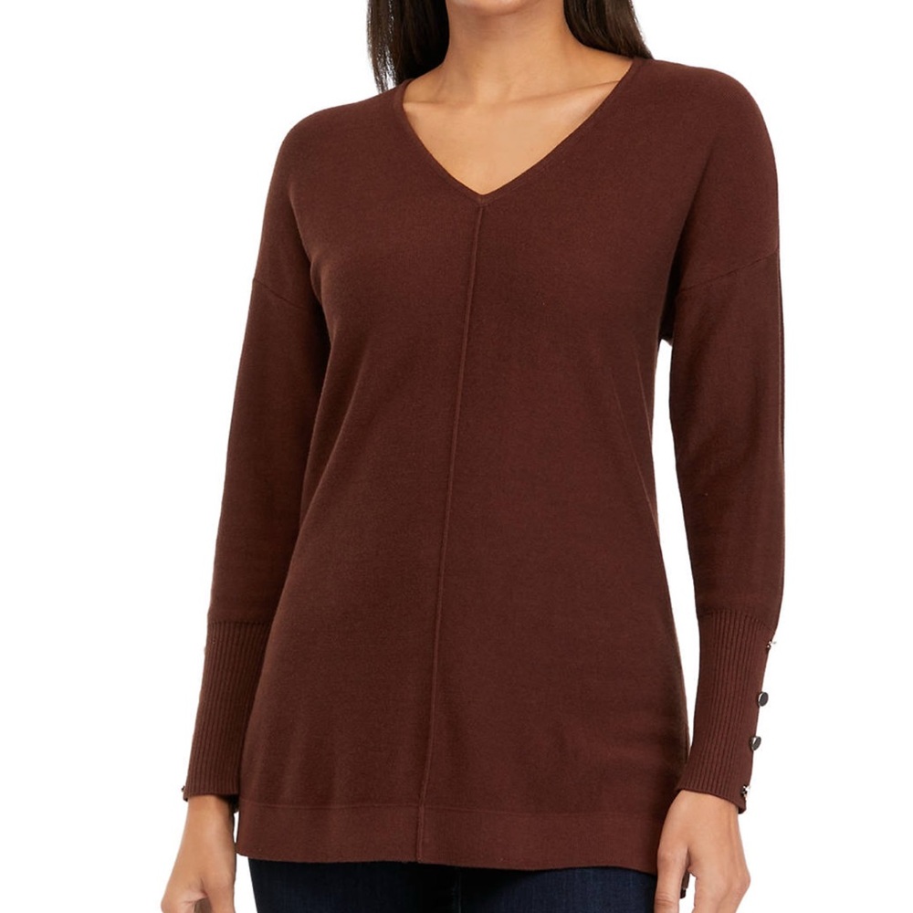 Anne Klein v- neck tunic